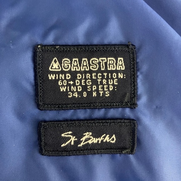 Gaastra Womens M Sailing Jacket blue waterproof Ocean Challenge St Barth - Picture 16 of 16